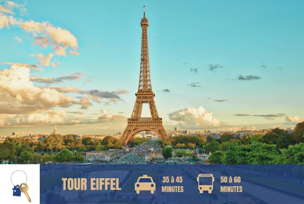 9 Min From Chateau De Vincennes - Paris & Disney Lägenhet Saint-Maurice  Exteriör bild